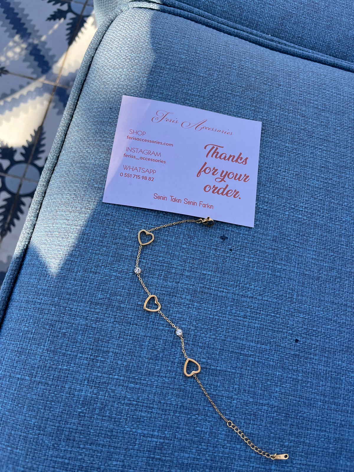 Kalp Özel Seri Bileklik