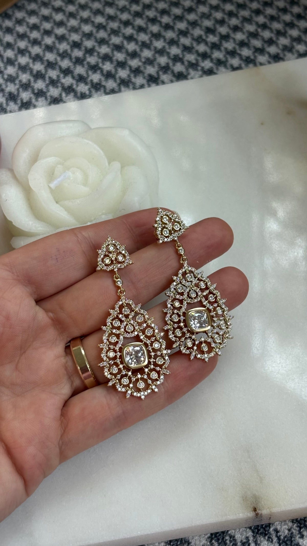 Özel Seri Tasarım Küpe