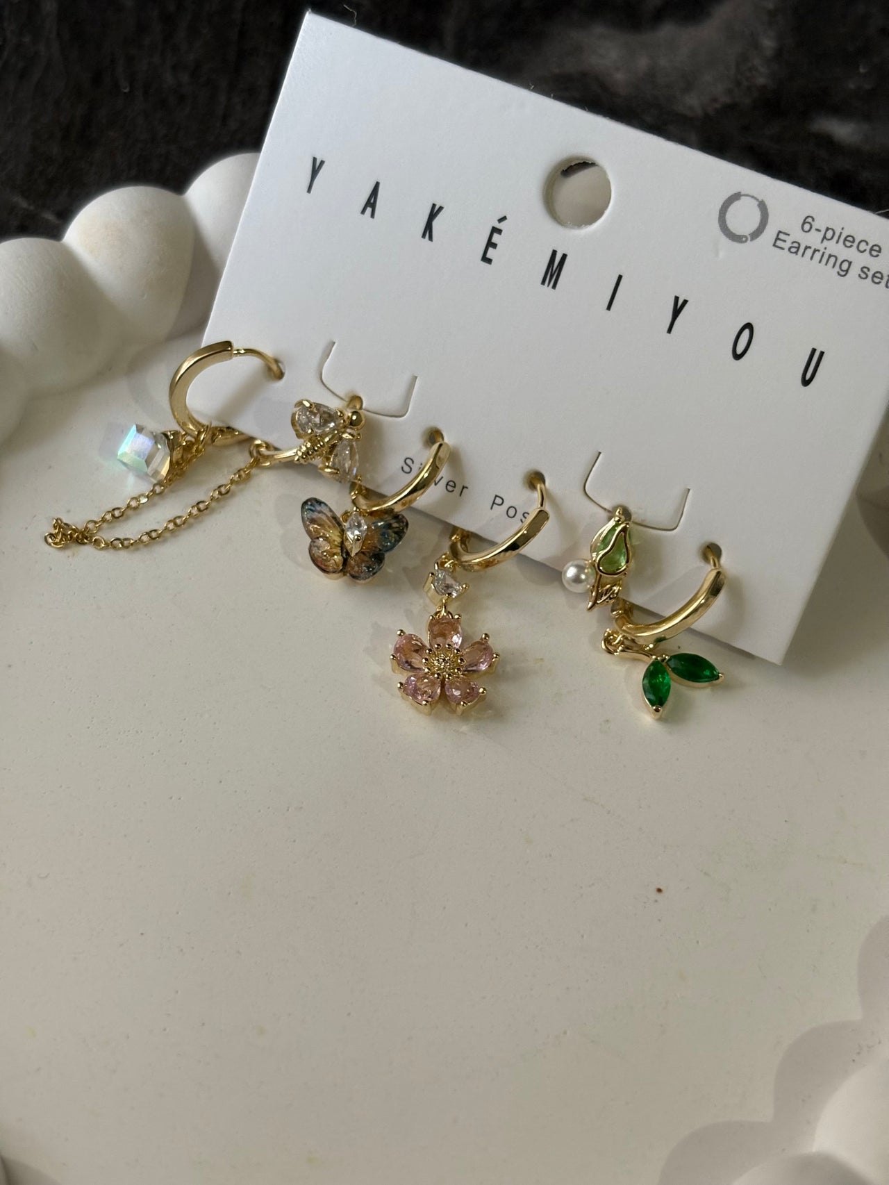 6lı set küpe özel seri