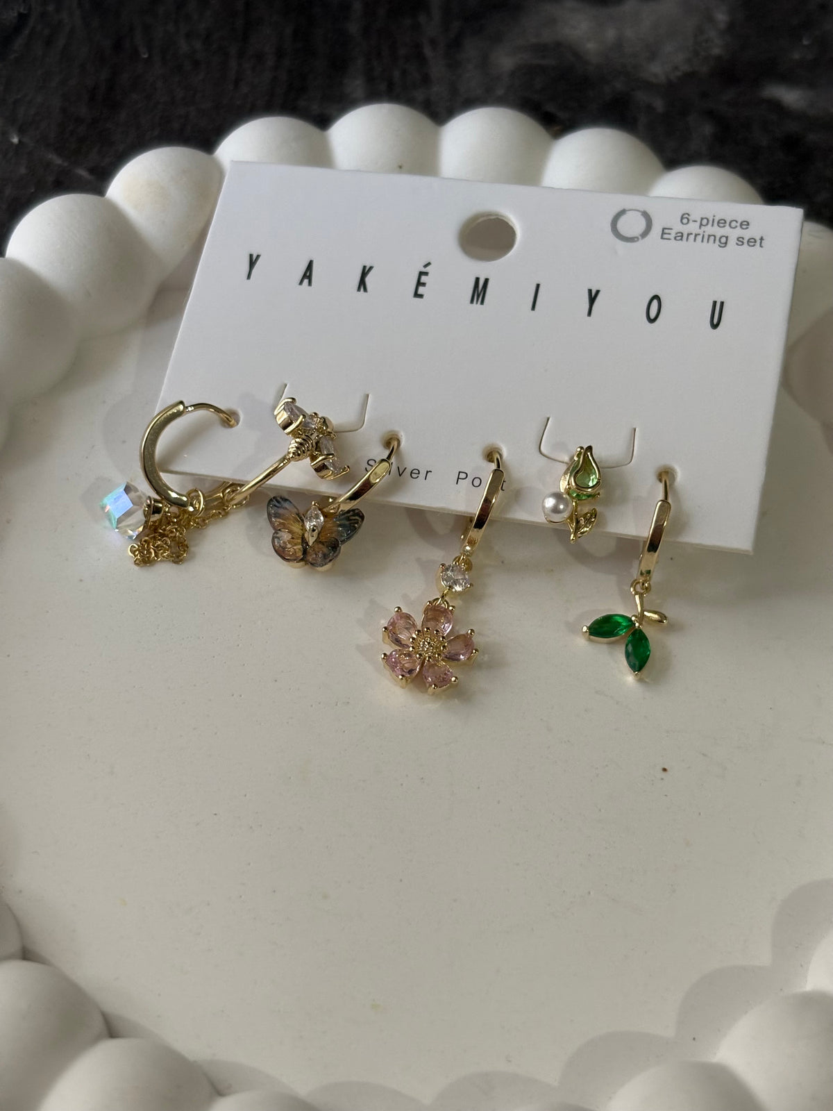 6lı set küpe özel seri