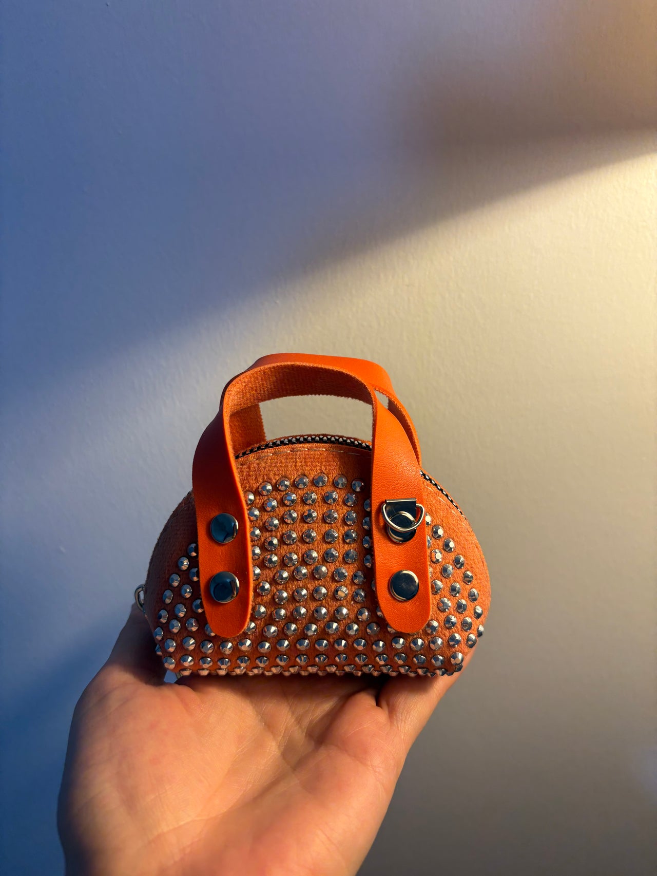 Mini Taşlı Çanta (renk tercihi yapınız )