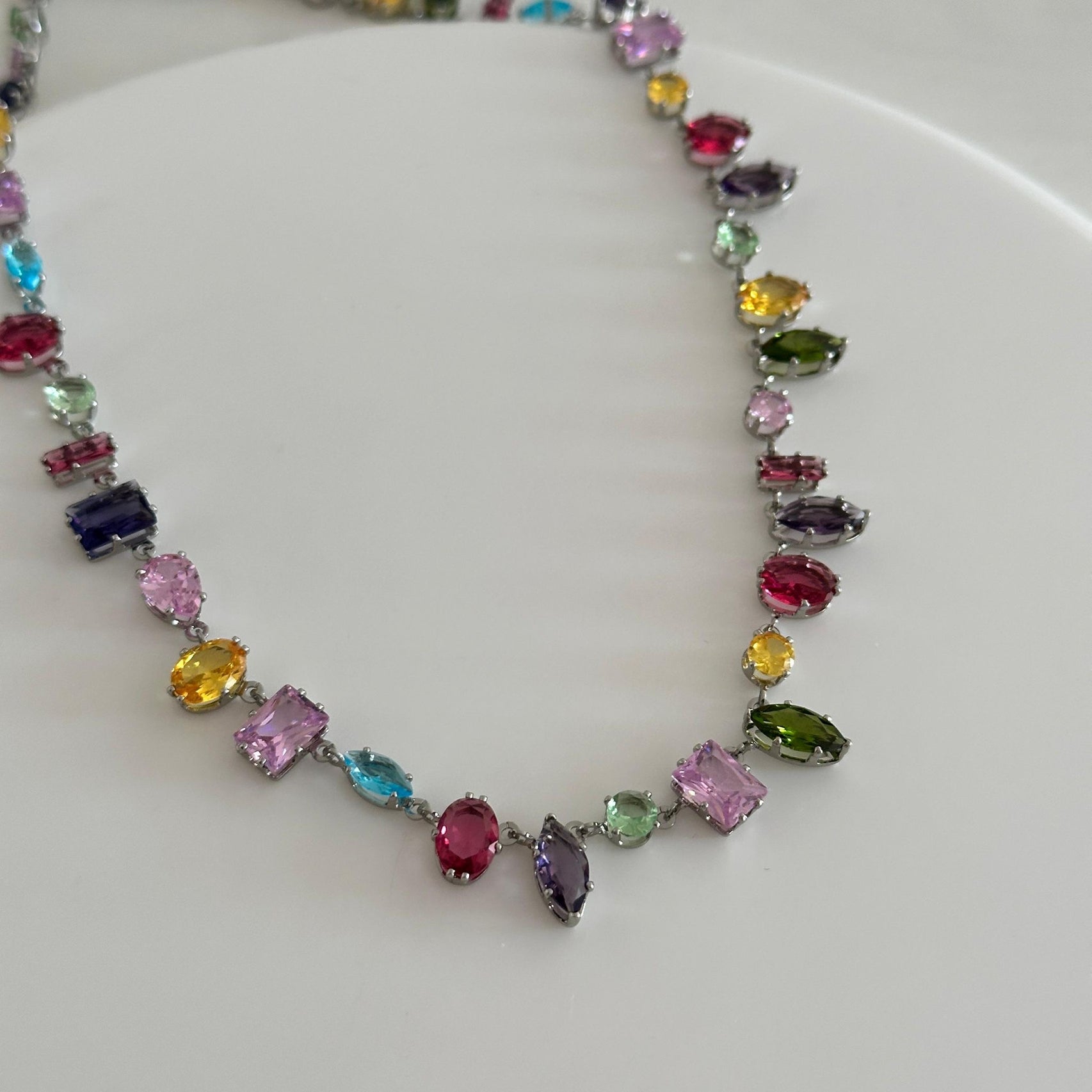 Swarovskı Kolye Bileklik Set