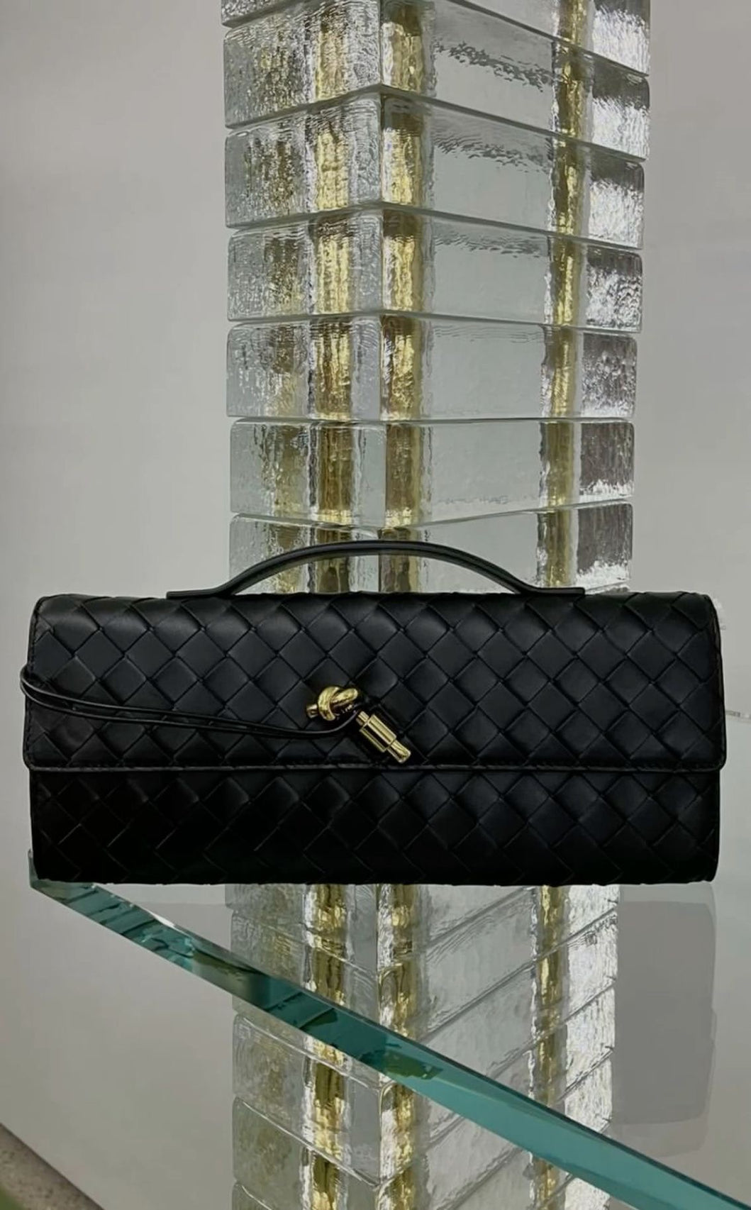 Siyah Bottega Model Çanta vıp kalite