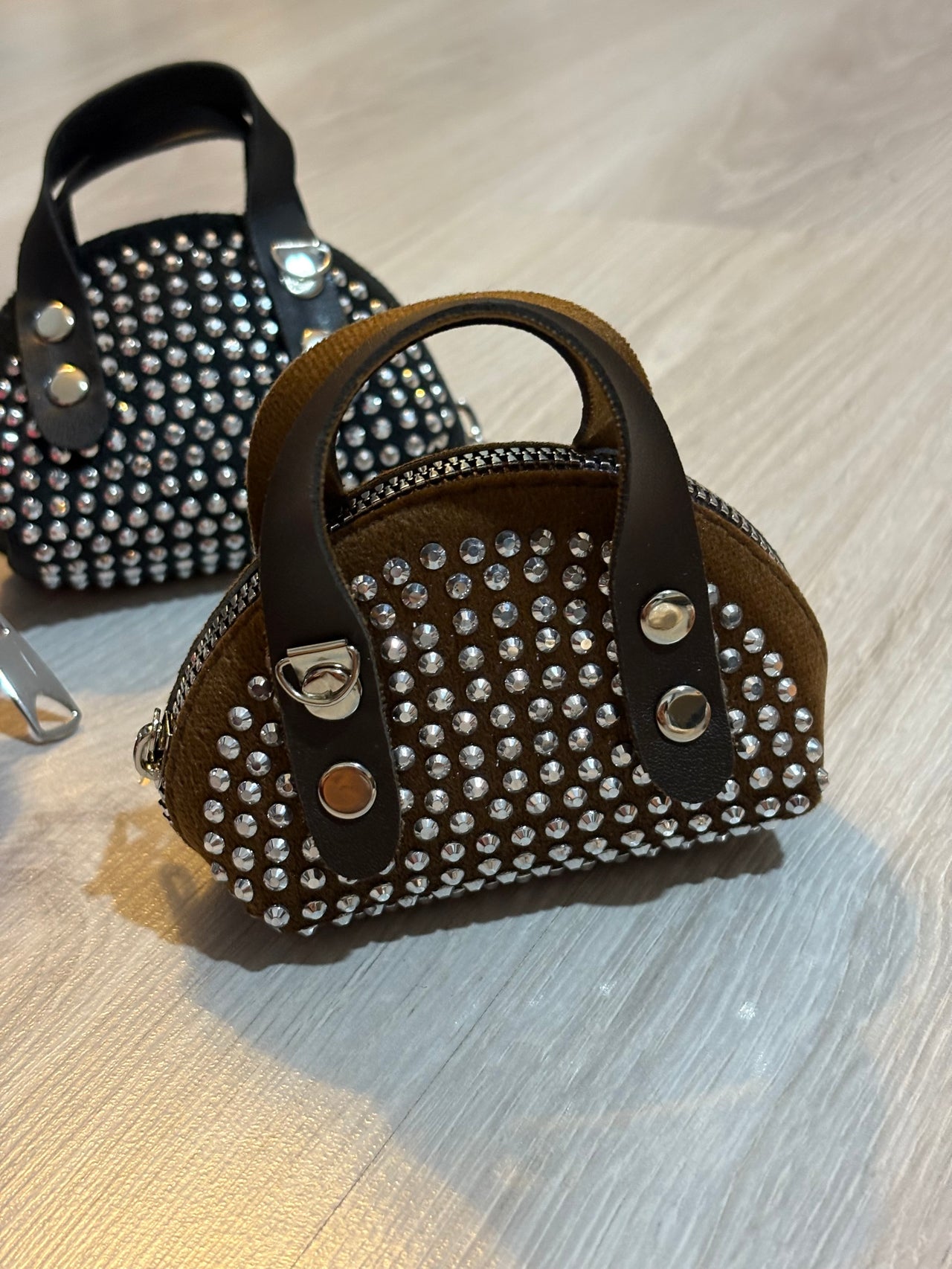 Mini Taşlı Çanta (renk tercihi yapınız )